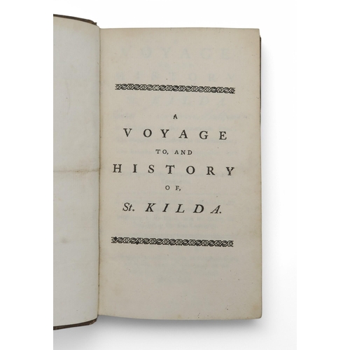 467 - MacAulay (Rev. Kenneth) A Voyage to, and History of, St. KildaContaining A Description of this remar... 