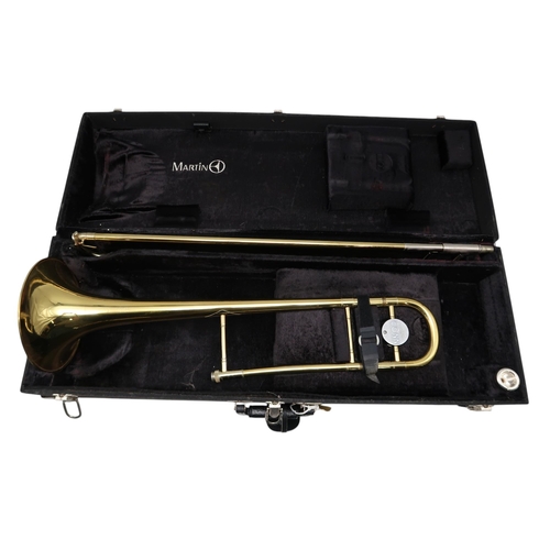 342 - A C. G. Conn Artist 6H Trombone, no.40 340919, c.1990, with a .500 bore, in C/G, 8&rdquo; bell, slid... 