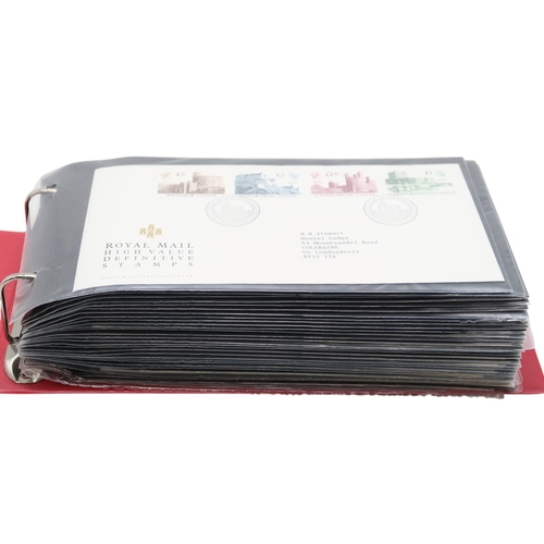 504 - FIRST DAY COVERS; a ring binder of Royal Mail first day covers 