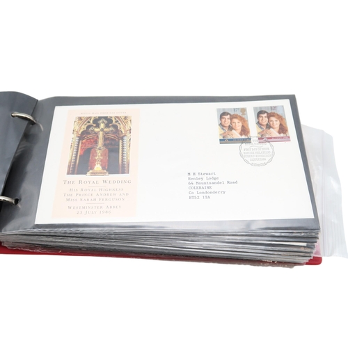 504 - FIRST DAY COVERS; a ring binder of Royal Mail first day covers 