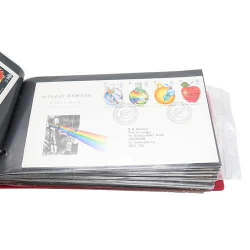 504 - FIRST DAY COVERS; a ring binder of Royal Mail first day covers 