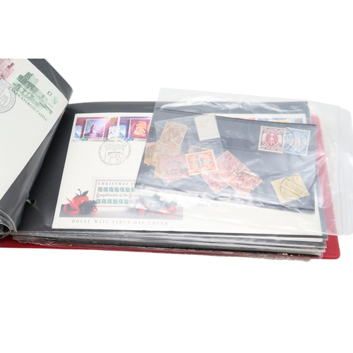 504 - FIRST DAY COVERS; a ring binder of Royal Mail first day covers 