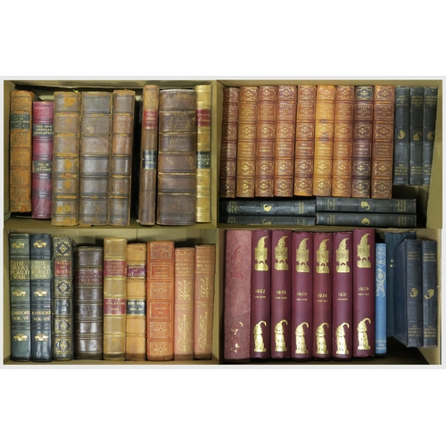 464 - MIXED TITLESTo include nine half-Morocco-bound volumes of Beaux and Belles of England, numerous volu... 