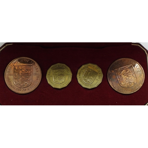 307 - Elizabeth II (1952-2022) Specimen Set 1953A lot comprising two 1953 ten coin sets in Royal Mint... 