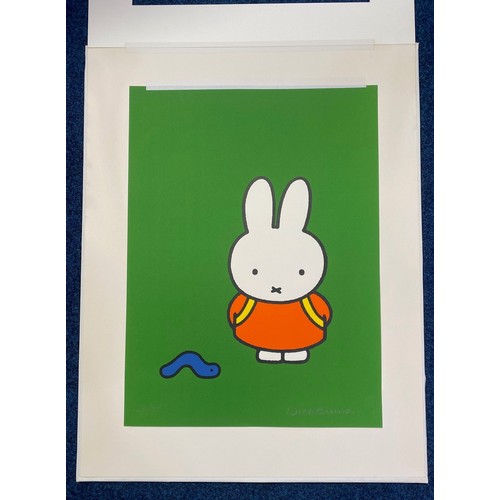 DICK BRUNA (DUTCH 1927-2017)MIFFY AND THE WORMScreenprint, signed