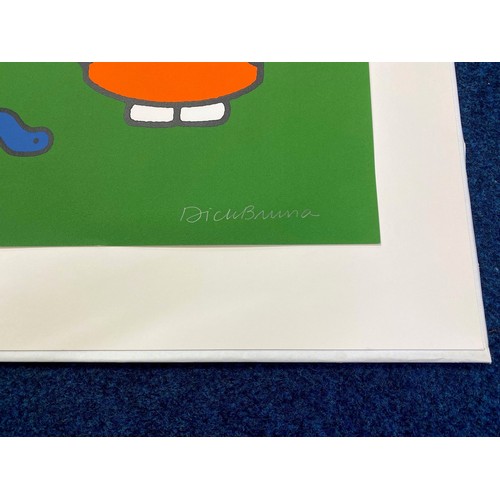 DICK BRUNA (DUTCH 1927-2017)MIFFY AND THE WORMScreenprint, signed