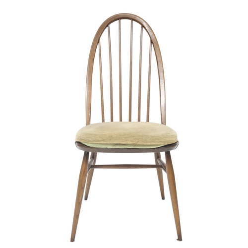 21 - A 20TH CENTURY ERCOL ELM AND BEECH 