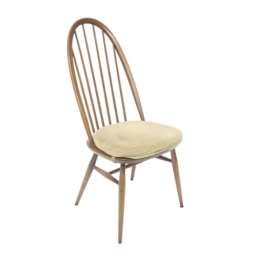 21 - A 20TH CENTURY ERCOL ELM AND BEECH 