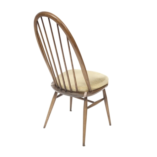 21 - A 20TH CENTURY ERCOL ELM AND BEECH 