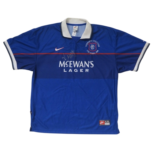 Maillot Vintage Glasgow Rangers Domicile 1997-1998 - Nike - Taille XL - Manches Courtes