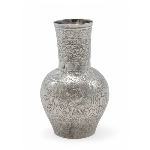 2311 - A GEORGIAN SILVER JUGAssay master Igor Blomberg (Yegor Blümberg), 84 standard, Tiflis 1858, of balus... 