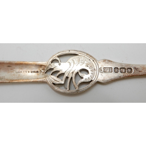 253 - A pair of Victorian silver lobster picks, by Atkin Brothers, Sheffield 1896, and a pair of William I... 