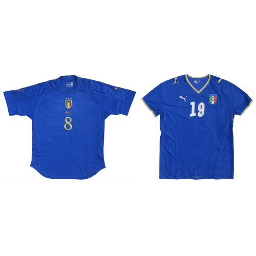 An Italy 2008-09 Home shirt by Puma, numbered 