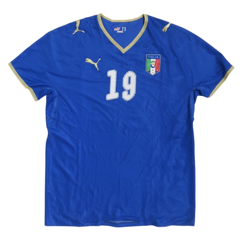 An Italy 2008-09 Home shirt by Puma, numbered 