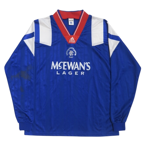 538 - Glasgow Rangers F.C.A Tennents Scottish Cup Final 2002-2003 third shirt by Diadora, numbered 