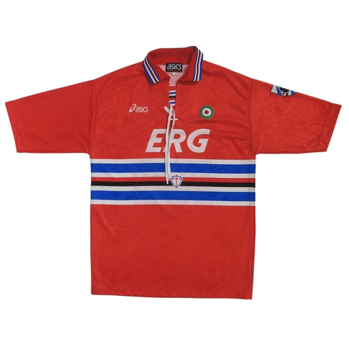 A Parma A.C. 1998-99 away shirt by Lotto, numbered 