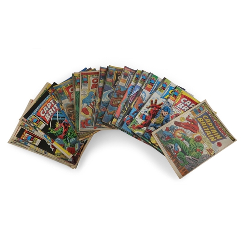 212 - Marvel UK; Captain Britain 1-11, 13-20, 22-39 (no free gifts)