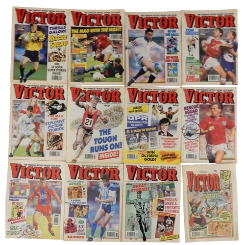 222 - A collection of comics and annuals including Warlord Comics 453, 485, 490, 508-513, 516-627, Summer ... 