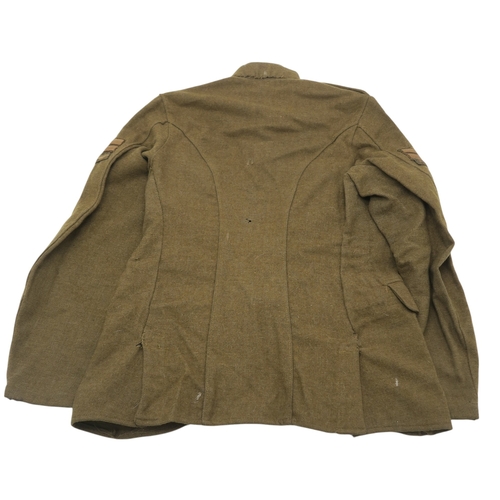 2451 - A WW1 GORDON HIGHLANDERS UNIFORM AND ARCHIVE OF PERSONAL EFFECTS BELONGING TO 292299 LANCE CORPORAL ... 