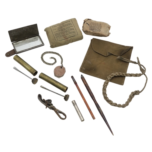 2451 - A WW1 GORDON HIGHLANDERS UNIFORM AND ARCHIVE OF PERSONAL EFFECTS BELONGING TO 292299 LANCE CORPORAL ... 