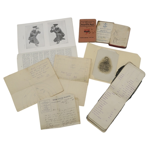 2451 - A WW1 GORDON HIGHLANDERS UNIFORM AND ARCHIVE OF PERSONAL EFFECTS BELONGING TO 292299 LANCE CORPORAL ... 
