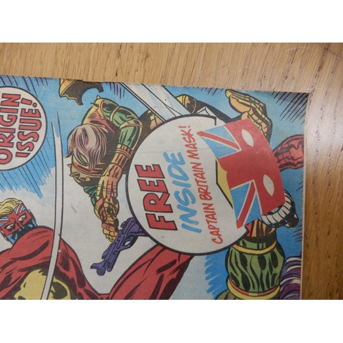 212 - Marvel UK; Captain Britain 1-11, 13-20, 22-39 (no free gifts)