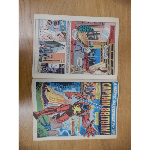 212 - Marvel UK; Captain Britain 1-11, 13-20, 22-39 (no free gifts)