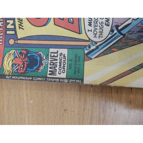 212 - Marvel UK; Captain Britain 1-11, 13-20, 22-39 (no free gifts)