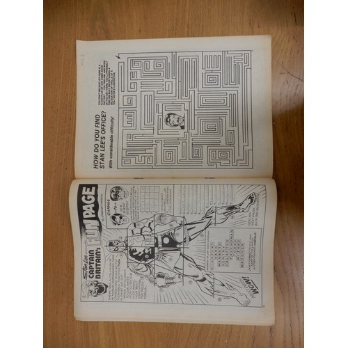 212 - Marvel UK; Captain Britain 1-11, 13-20, 22-39 (no free gifts)