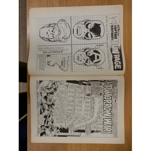 212 - Marvel UK; Captain Britain 1-11, 13-20, 22-39 (no free gifts)