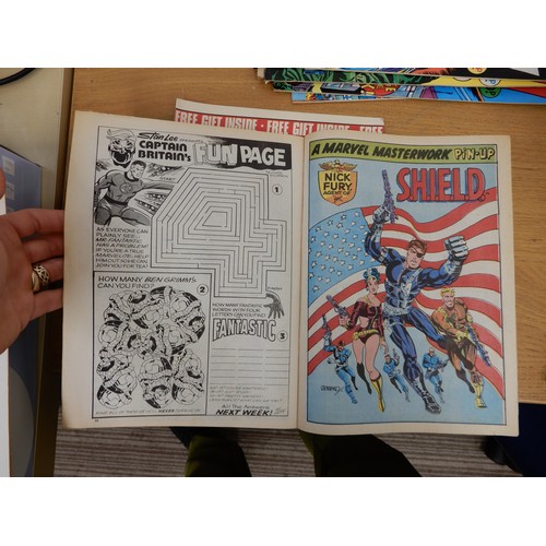 212 - Marvel UK; Captain Britain 1-11, 13-20, 22-39 (no free gifts)