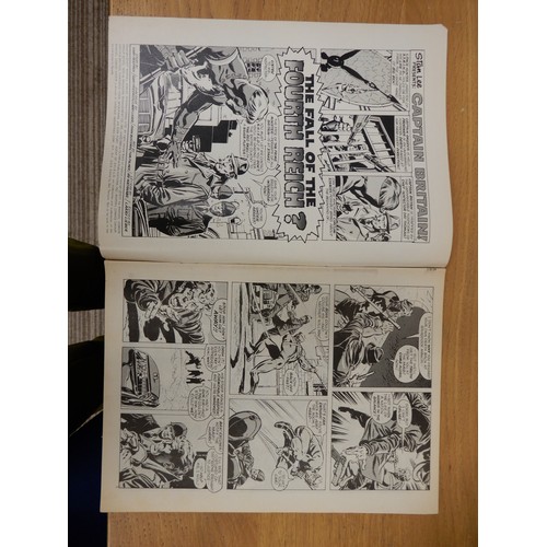 212 - Marvel UK; Captain Britain 1-11, 13-20, 22-39 (no free gifts)