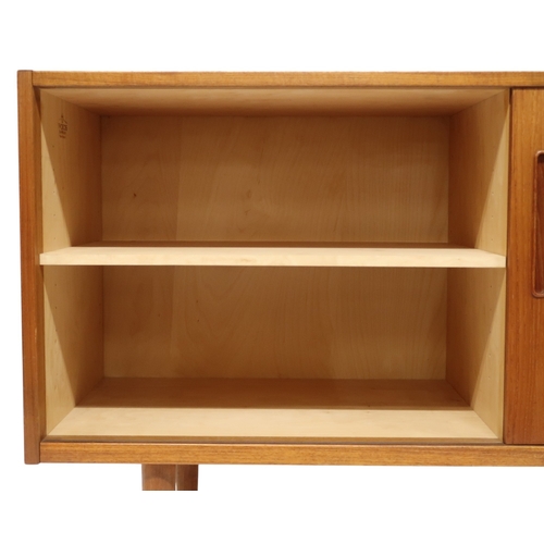 2084 - A MID 20TH CENTURY SWEDISH TEAK TROEDS 