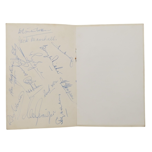 545 - W.W. Waters, Chairman of St. Mirren F.C. 1944-47A collection of club dinner menus and invitations, i... 