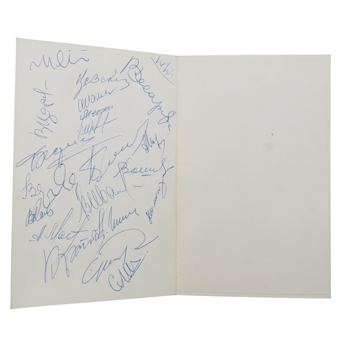 545 - W.W. Waters, Chairman of St. Mirren F.C. 1944-47A collection of club dinner menus and invitations, i... 