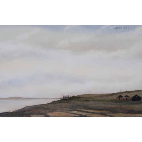 991 - JOHN CARTMEL CROSSLEY (BRITISH 20th CENTURY) LANDSCAPE Watercolour, signed upper right, 32.5 x 47cm ... 