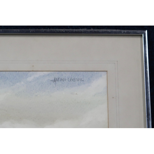 991 - JOHN CARTMEL CROSSLEY (BRITISH 20th CENTURY) LANDSCAPE Watercolour, signed upper right, 32.5 x 47cm ... 