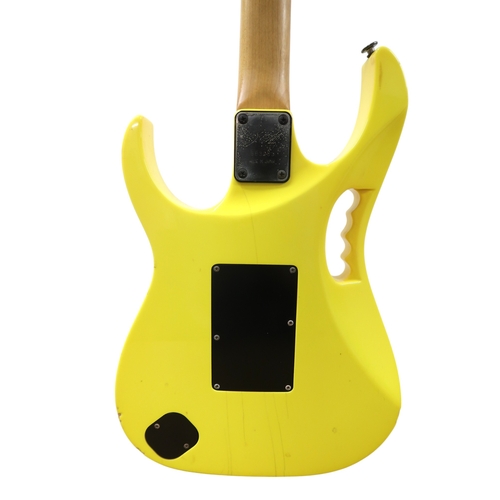 2558A - IBANEZ STEVE VAI SIGNATURE JEM777DY ELECTRIC GUITAR c.1989Limited Edition, made in Japan, serial 883... 