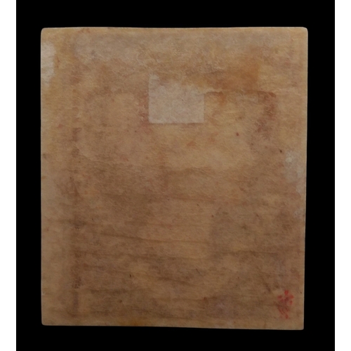 7105A - GREAT BRITAIN 1870 1½d rose red unused sg51A, very fine and fresh with original gum, imperforate exa... 