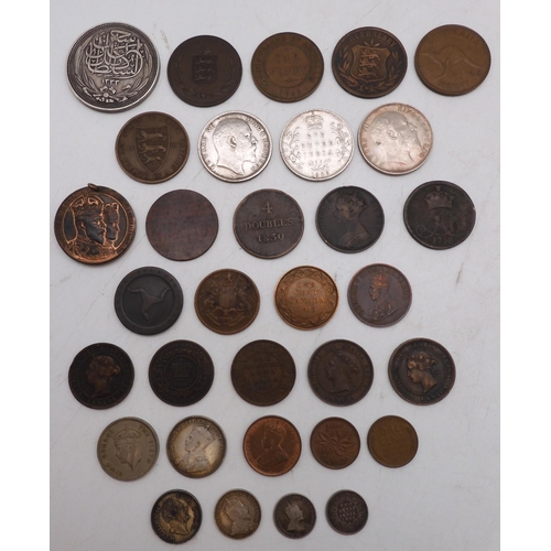 339 - A lot of Commonwealth, British Dependencies and Chanel Islands coins
