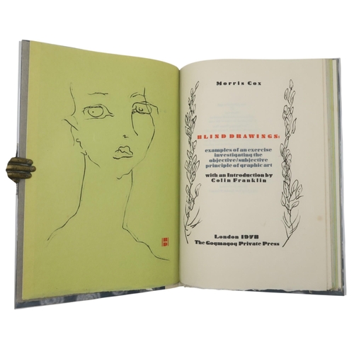 677 - THE GOGMAGOG PRIVATE PRESSCox (Morris) Blind Drawings:Examples of an exercise investigating the obje... 