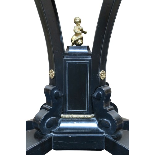 2000 - A LOUIS PHILIPPE ORMOLU MOUNTED PEWTER INLAID ROSEWOOD BOULLE LADIES WRITING DESKcirca 1840, mounts ... 