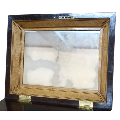 2000 - A LOUIS PHILIPPE ORMOLU MOUNTED PEWTER INLAID ROSEWOOD BOULLE LADIES WRITING DESKcirca 1840, mounts ... 