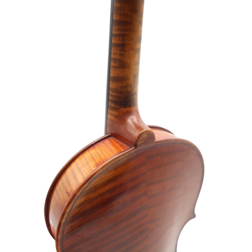 2603 - A VIOLIN OF THE FRENCH SCHOOL, c. 1900Labelled copie de J B Vuillaume rue Croix des petits champs Pa... 