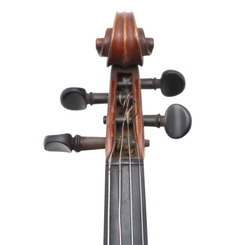 2603 - A VIOLIN OF THE FRENCH SCHOOL, c. 1900Labelled copie de J B Vuillaume rue Croix des petits champs Pa... 