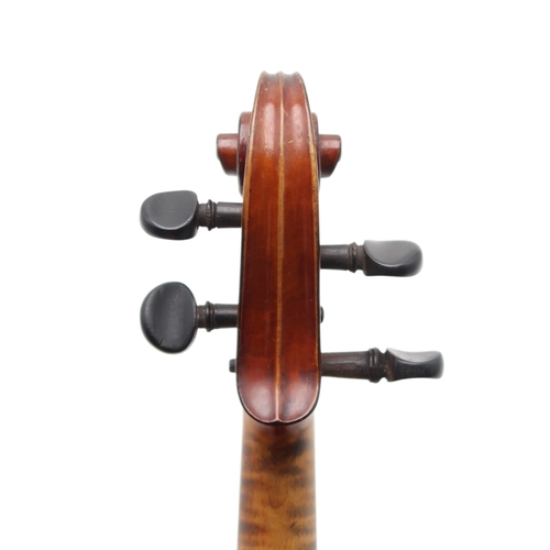 2603 - A VIOLIN OF THE FRENCH SCHOOL, c. 1900Labelled copie de J B Vuillaume rue Croix des petits champs Pa... 