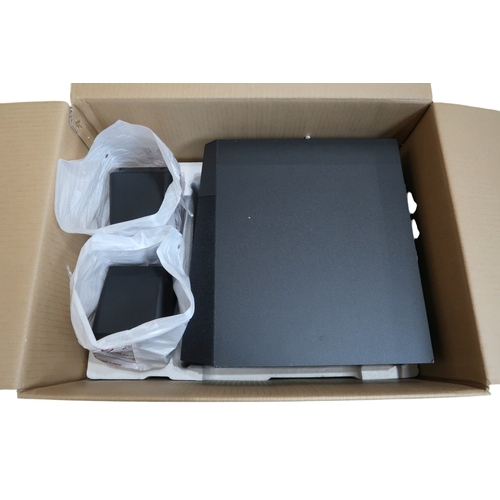 2604 - A YAMAHA GENOS2 76-KEY ARRANGER WORKSTATION KEYBOARD with an instruction manual and CD, and a Yamaha... 