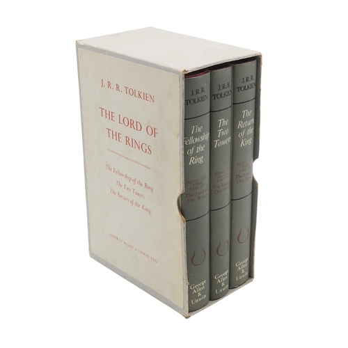 501 - Tolkien, J.R.R. The Lord of the Rings TrilogyLondon, George Allen & Unwin, Second (Revised) Edit... 
