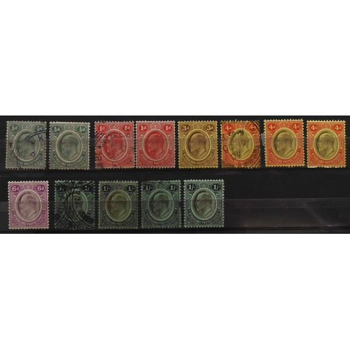 7120 - NYASALAND A superb collection from 1891 to 1933 to include 1891 to 3/- mainly mint, Aarms of Protect... 