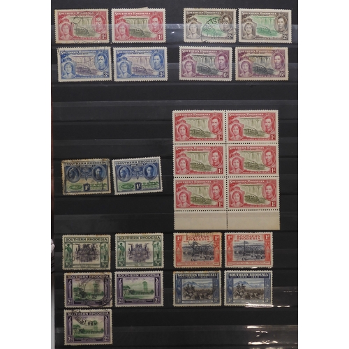 7123 - SOUTHERN RHODESIA 1924 - 1953 to include 1924 set mint and used and various extra used, 1931 set to ... 